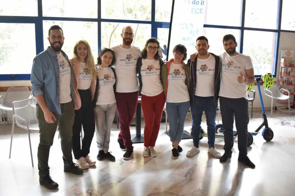 Η εθελοντική οργάνωση Let’s do it Greece στην UNIque Day ΕΜΠ.